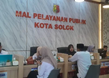 Layanan Disdukcapil dan lainnya di Mall Pelayanan Publik Kota Solok.(Ist)