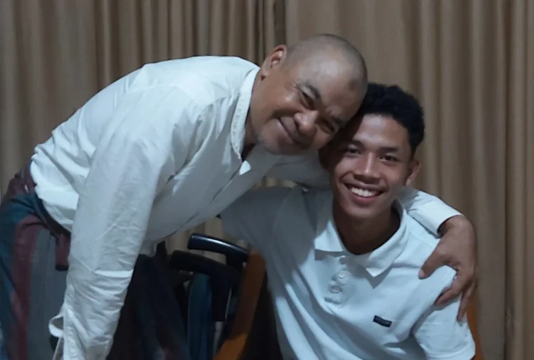 Ridwan Tulus dan Kadek (dokumen pribadi Ridwan Tulus)