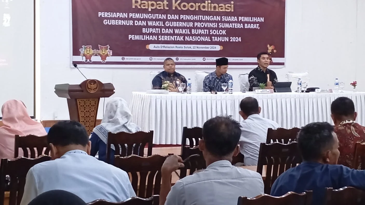 Persiapan Logistik Rampung, KPU Kabupaten Solok Segera Distribusikan ke 909 TPS