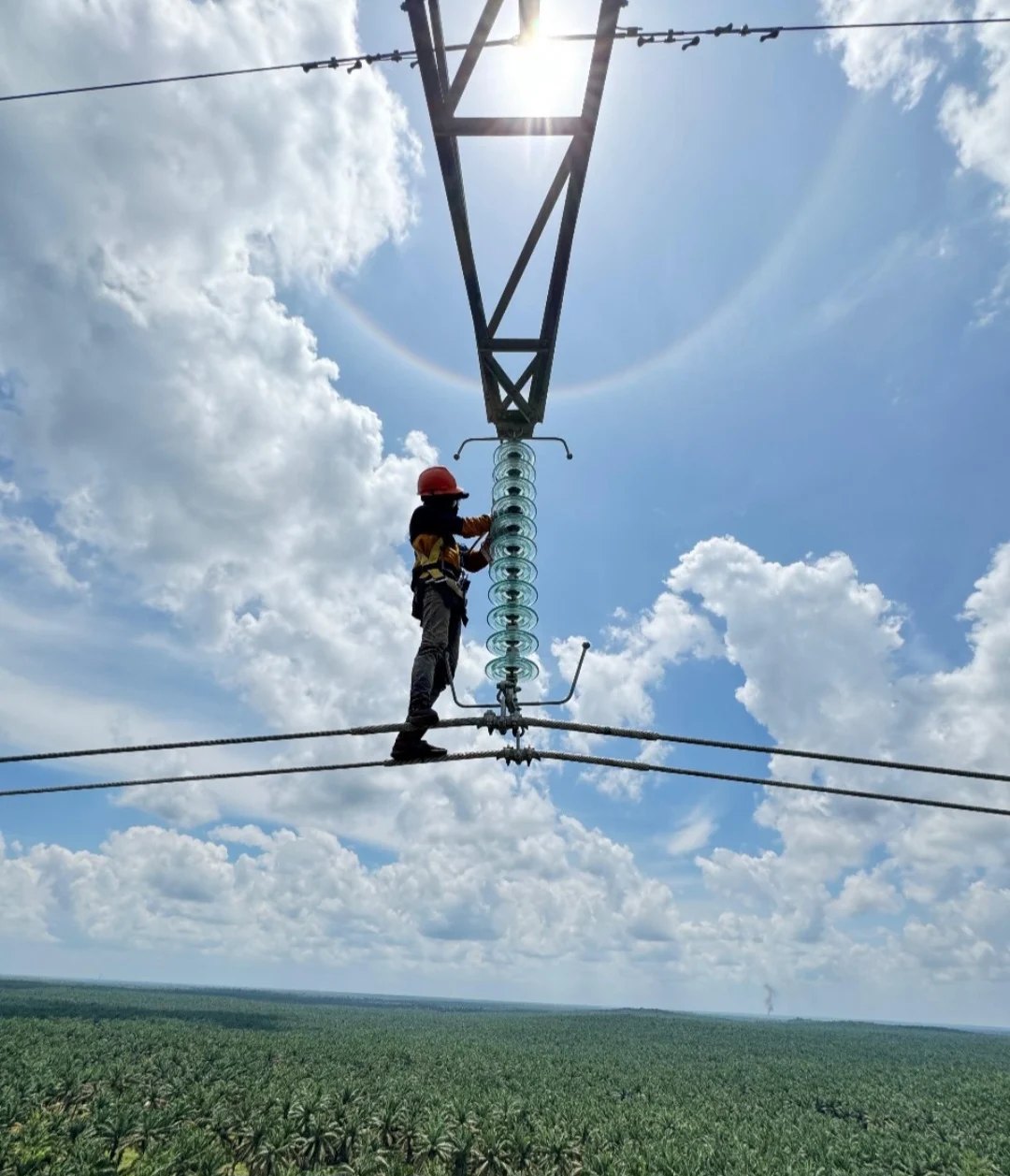 Perkuat Sistem Kelistrikan Kalteng-Kalbar, PLN Tuntaskan Pembangunan SUTT 150 kV Kendawangan-Sukamara