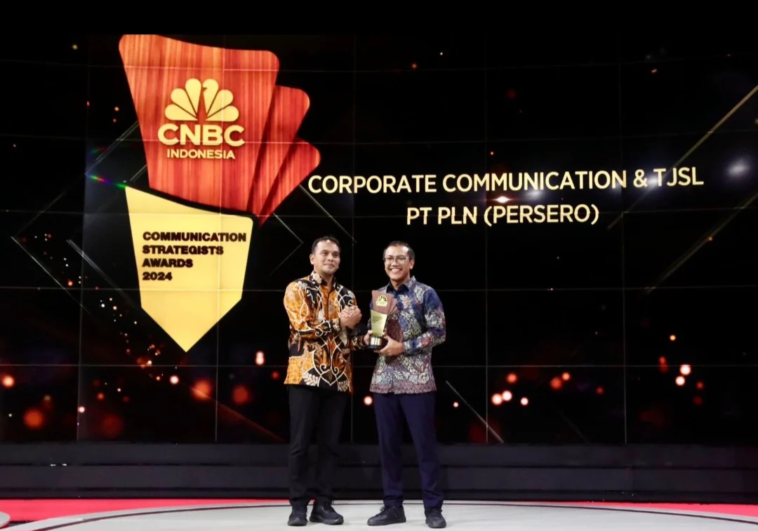 PLN Sabet Penghargaan CNBC Indonesia Communications Strategist Award 2024