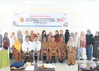 Sosialisasi Penumbuhan Enterpreneur Baru UMKM Kota Solok.(Ist)