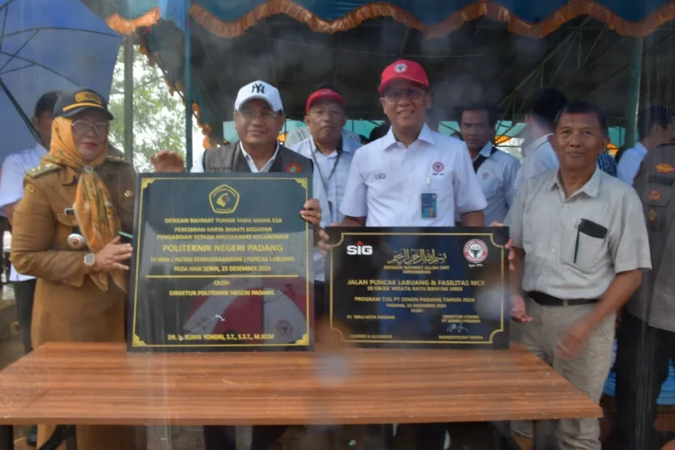 Kolaborasi Semen Padang dan PNP: Peresmian Jalan Puncak Labuang untuk Wisata dan Pengabdian Masyarakat