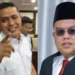 Kolase foto Bupati Solok Terpilih, Jon Pandu dan Ketua Fraksi Gerindra, Hafni Hafiz.(Ist)