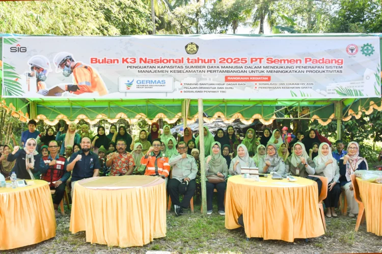 Puluhan Warga Ikut Sosialisasi dan Edukasi TBC, PT Semen Padang Dorong Gaya Hidup Sehat