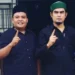 Robi Binur (Peci Hitam) bersama Kepala Balai Standarisasi dan Pelayanan Jasa Industri (BSPJI) Padang, Dindin Syafruddin