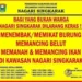 Tangkapan layar desain pengumuman pelarangan mancing bagi warga luar Nagari Singkarak yang beredar di media sosial.(Ist)