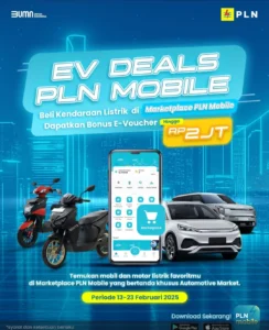 PLN Tebar Promo EV Deals Selama IIMS 2025, Beli Kendaraan Listrik Dapat E-Voucher Hingga Rp2 Juta