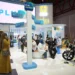 Suasana booth PLN pada gelaran Indonesia International Motor Show (IIMS) 2025 di JIEXPO Kemayoran, Jakarta.