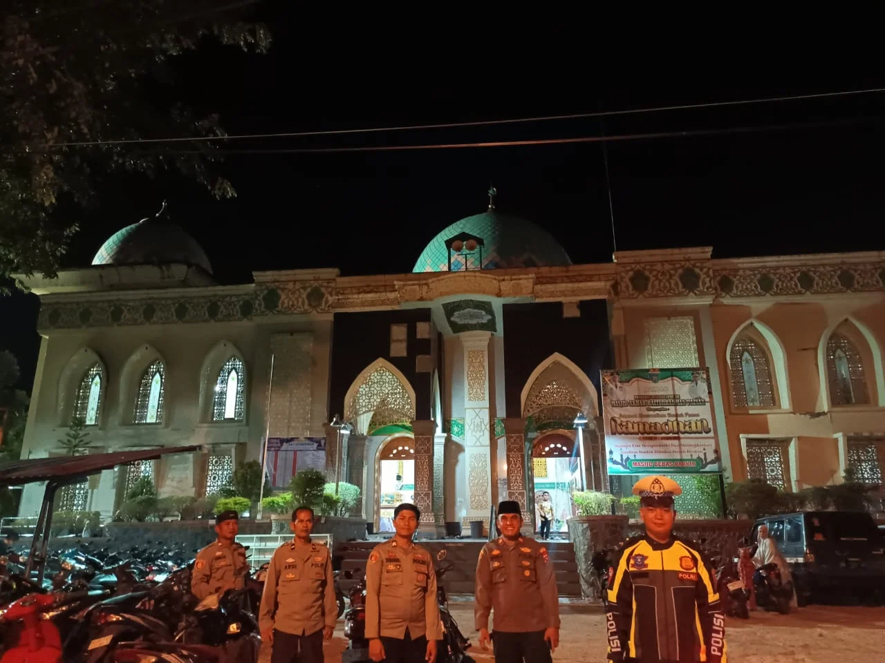 Polres Pessel Tingkatkan Patroli Ramadan saat Waktu Tarawih di Sejumlah Masjid dan Musala