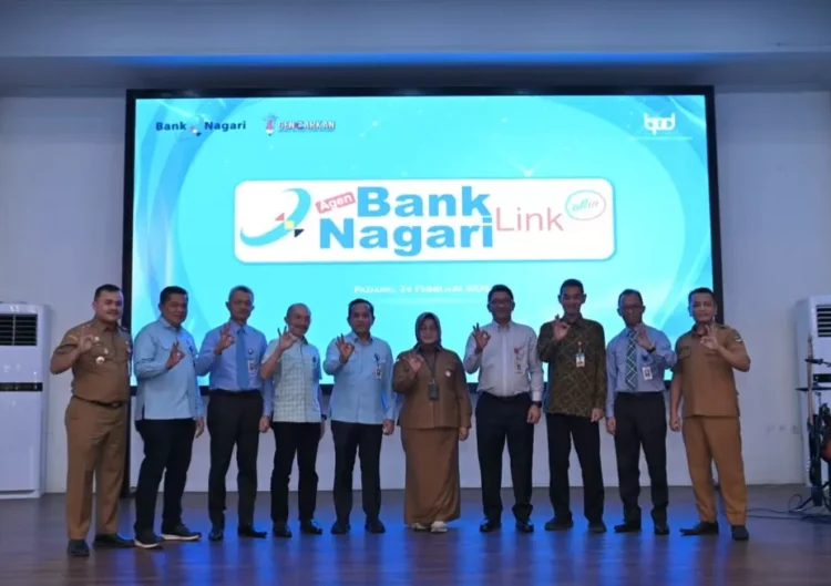 Peluncuran agen Bank Nagari link