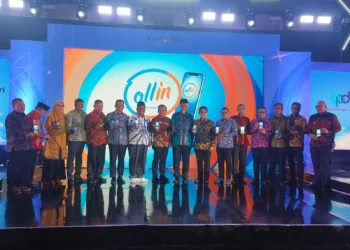 Peluncuran aplikasi Ollin Bank Nagari