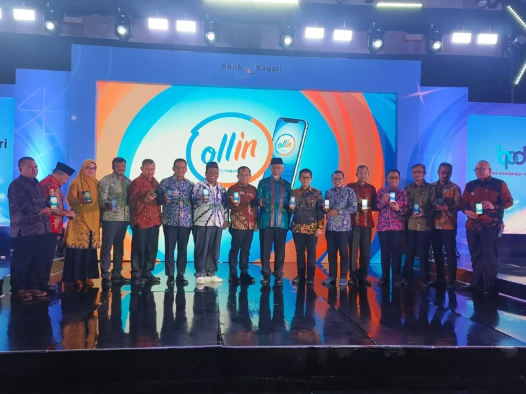 Peluncuran aplikasi Ollin Bank Nagari