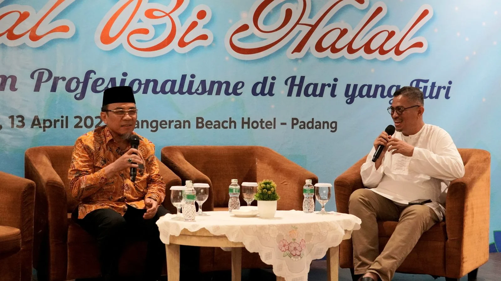 Hadiri Halalbilhalal PERDAMI Sumbar, Wawako Padang Paparkan Progul