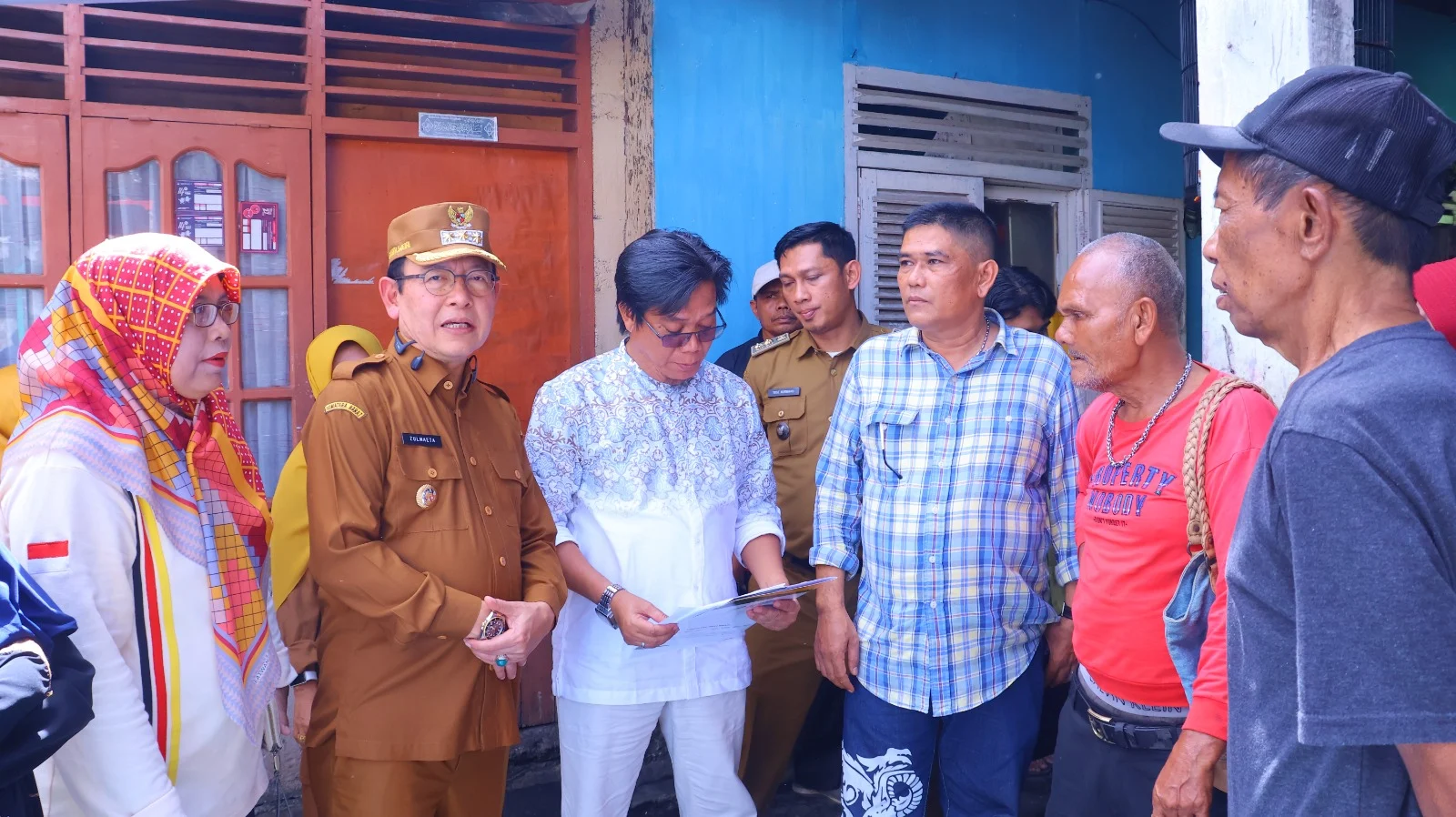 Pemko Payakumbuh Salurkan Bantuan Bagi Korban Kebakaran