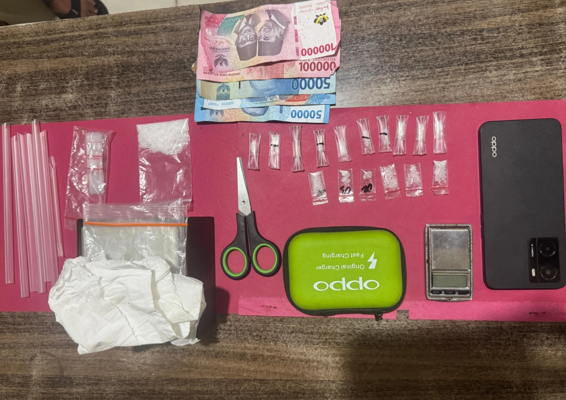 Polres Pessel Berhasil Tangkap 3 Tersangka Narkoba di Dua Kecamatan dalam Sekejap