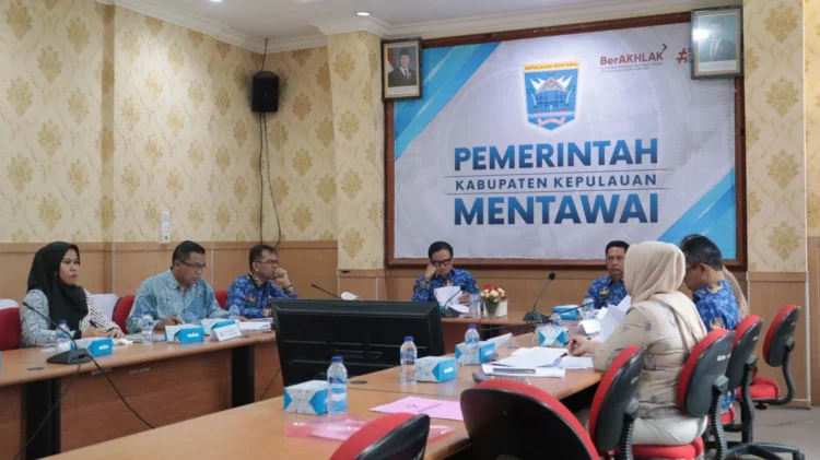 Rapat pembentukan Bank Mentawai