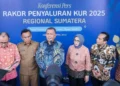 Wakil Menteri Usaha Mikro, Kecil dan Menengah (UMKM) Helvi Moraza saat memberikan keterangan pers