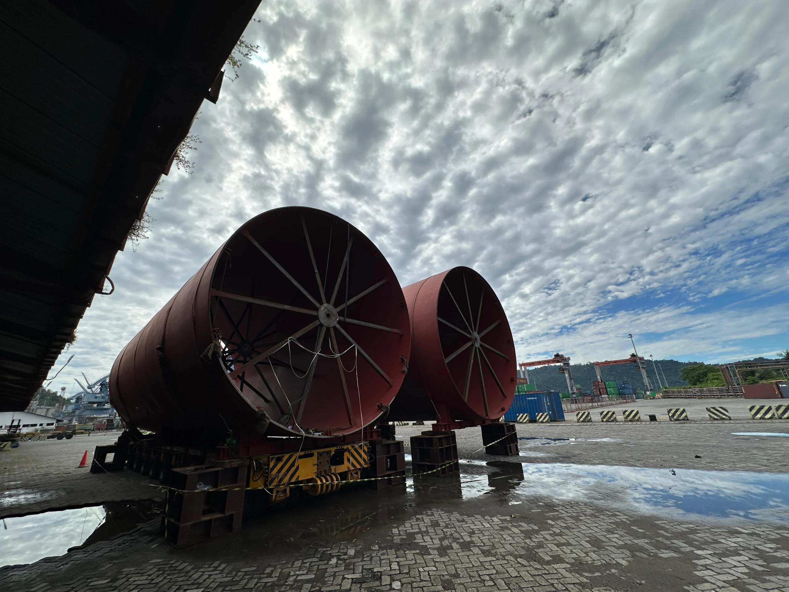 Karya Anak Bangsa! PT Semen Padang Produksi Shell Kiln Seberat 138 Ton