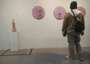 Pameran "Buah Tangan" di Galery Taman Budaya Sumbar.