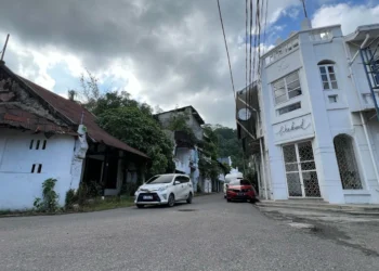 Ilustrasi kawasan Kota Tua Padang