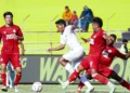 Laga Semen Padang FC melawan Arema FC di putaran pertama BRI Liga 1