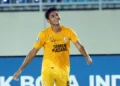 Penyerang muda Semen Padang FC, Muhammad Ridwan