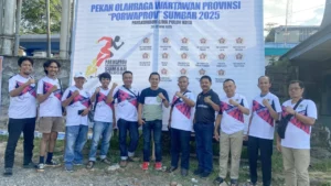 PWI Kabupaten Solok Ikut Semarakkan Porwarprov Sumbar 2025 di Paliko