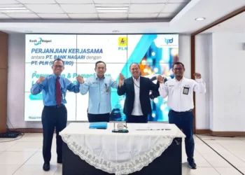 Penandatanganan Kerjasama Bank Nagari dengan PLN UID Sumbar