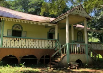 Rumah Siti Nurbaya di Studio Alam TVRI Depok
