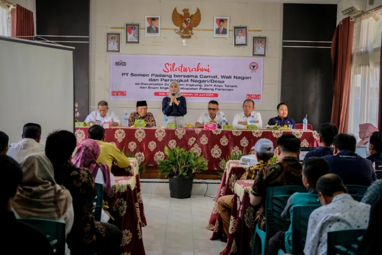 Dukung Pembangunan 12 Nagari, PT Semen Padang Gandeng BUMNAG Tiga Kecamatan di Padang Pariaman