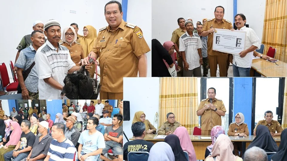 Wako Yota Balad Serahkan Bantuan Mesin Tetas dan Ayam Petelur KUB