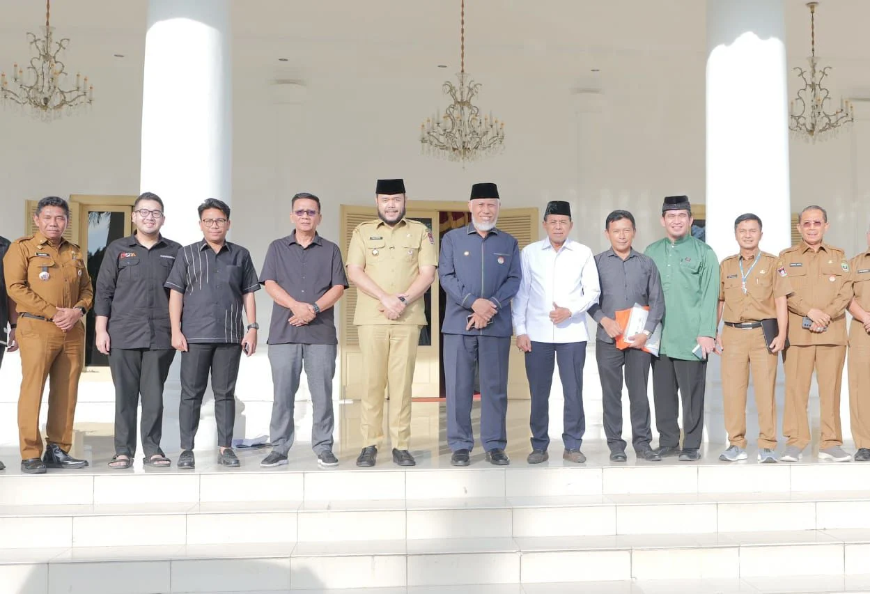 Fadly Amran Temui Gubernur Sumbar, Bahas Dukungan untuk Peringatan Hari Jadi ke-356 Kota Padang