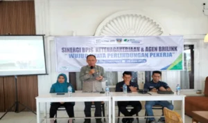 Sinergi BPJS Ketenagakerjaan dan Agen BRILink, Sosialisasikan Jamsostek di Dharmasraya