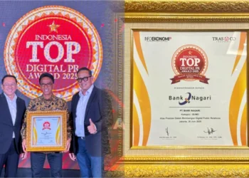 Penghargaan yang diterima Bank Nagari