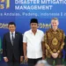 Dubes Australia Rod Brazier bersama Kepala BNPB Letjen TNI Dr. Suharyanto, Wagub Sumbar Vasko dan Rektor Unand dalam pembukaan ICDMM ketiga di Unand