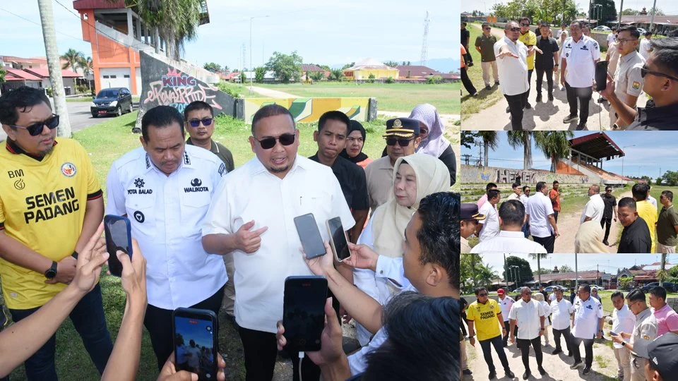 Andre Rosiade Harapkan Pembenahan GOR Rawang Kota Pariaman Dilakukan dengan Kolaborasi