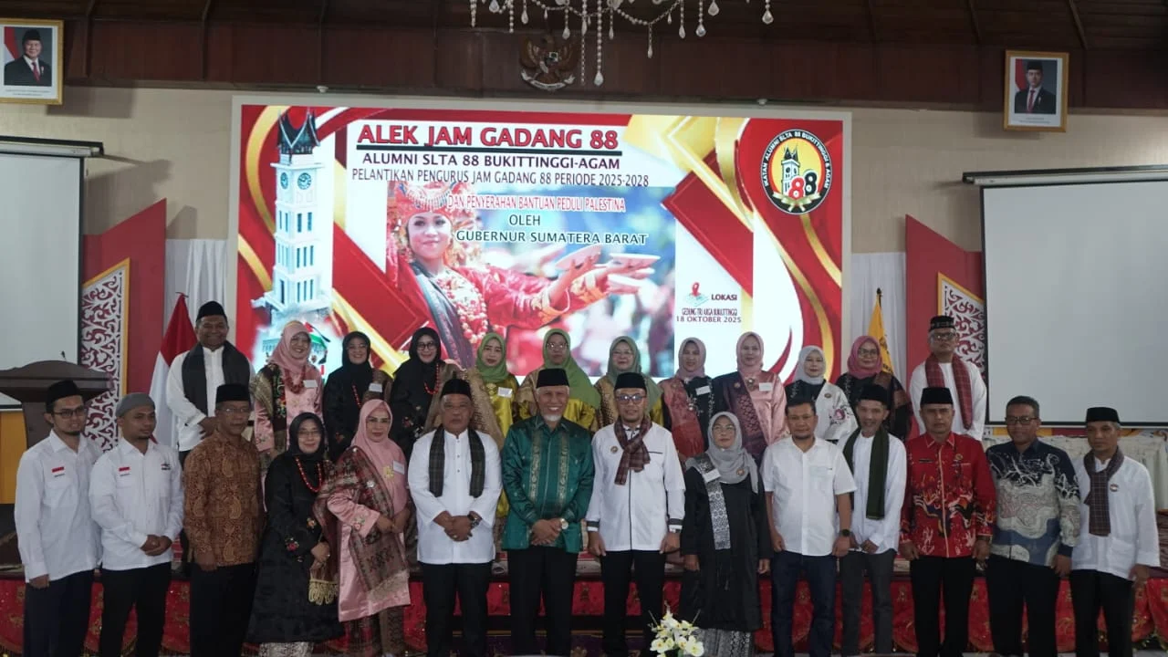 Pengurus Jam Gadang 88 Dilantik, Ini Harapan Gubernur