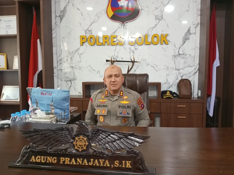 Kapolres Solok, AKBP. Agung Pranajaya (Klikpositif)