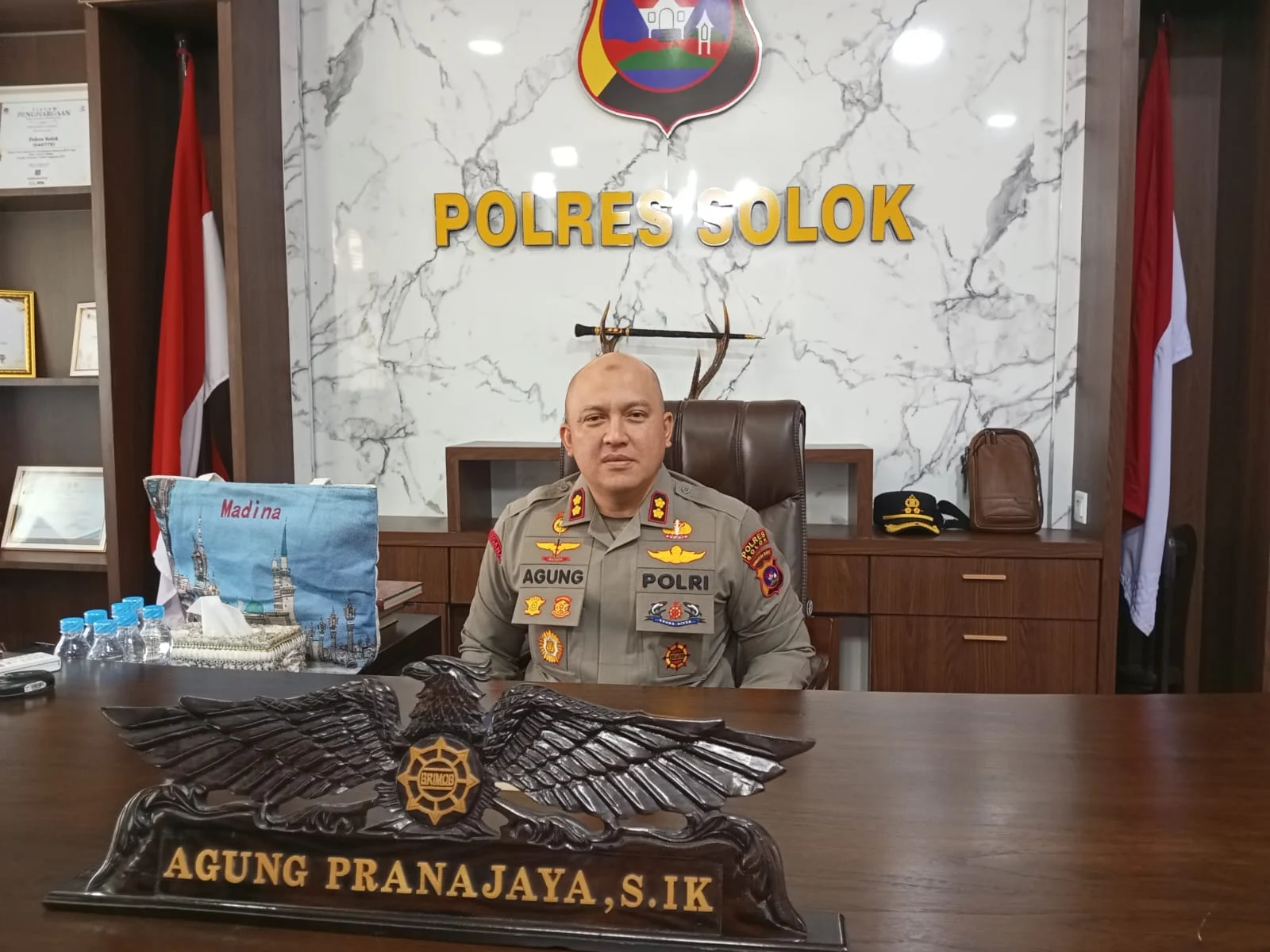Empat Bulan Menjabat, AKBP Agung Pranajaya Sukses Catatkan Sejumlah Penghargaan untuk Polres Solok