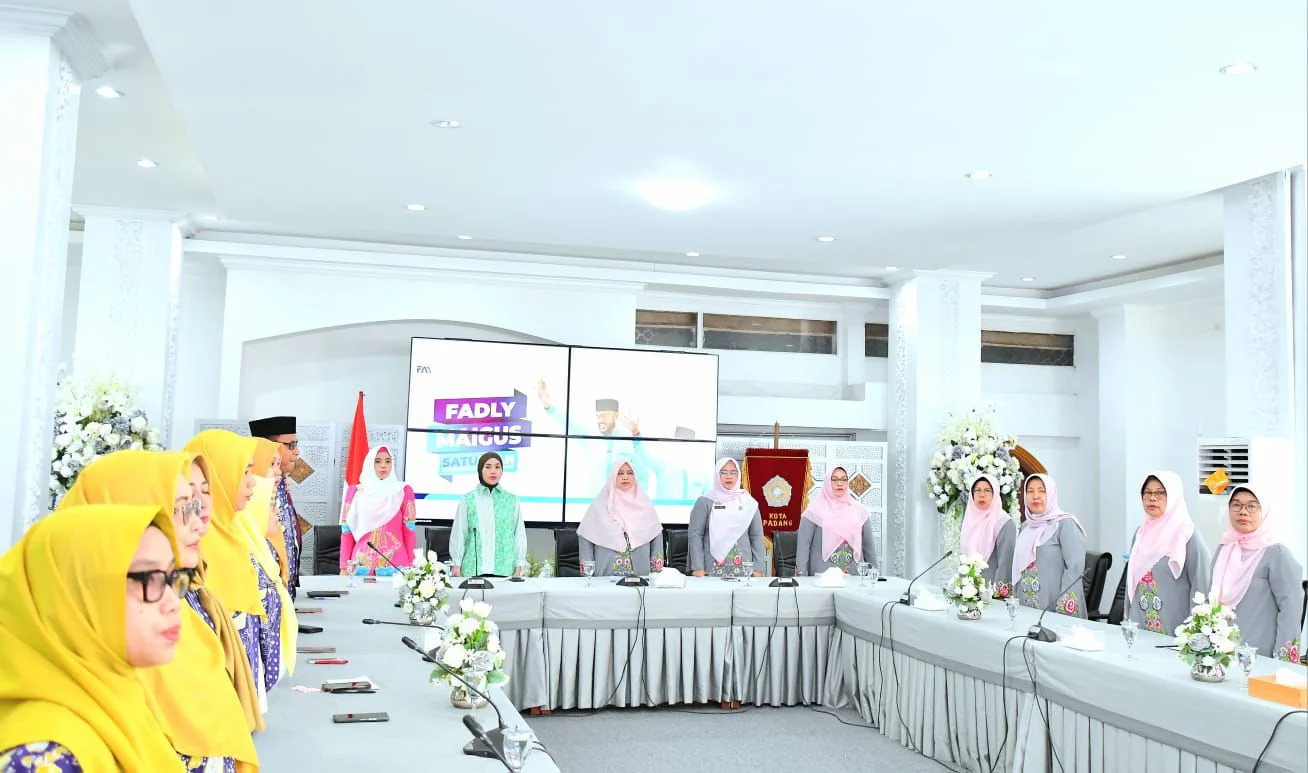 TP-PKK Kota Padang Jadi Rujukan Nasional, TP-PKK Kabupaten Bintan Lakukan Studi Banding