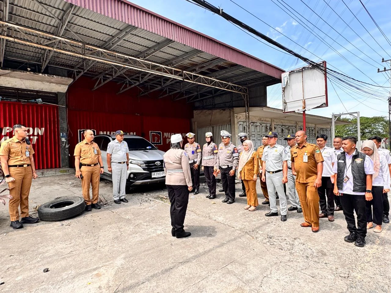 Jasa Raharja Sumbar Ikuti Operasi Gabungan Bersama Samsat Kota Padang