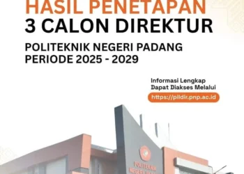Revalin, Junaldi, dan Yuhefizar Resmi Jadi Calon Direktur PNP Periode 2025–2029