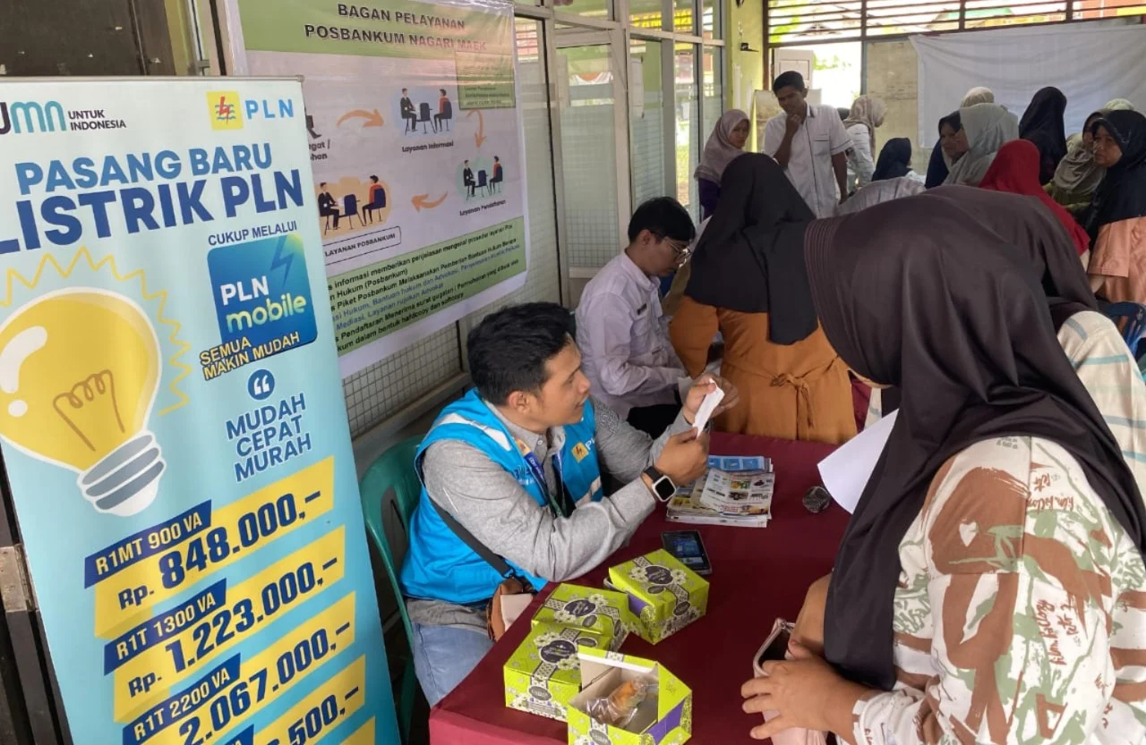 PLN UP3 Payakumbuh Bersinergi Bersama Ombudsman, Hadir Langsung ke Nagari Maek Lewat Program ‘Ombudsman On The Spot’