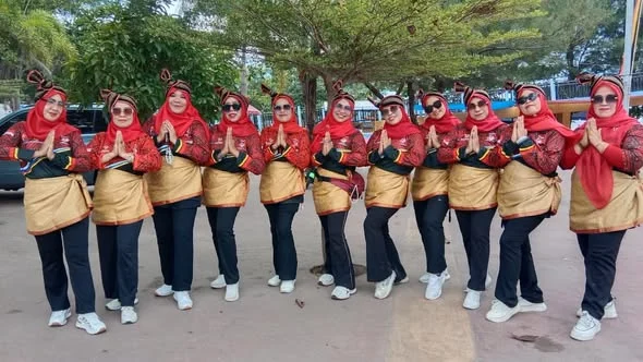 Porpi Padang Panjang Raih Juara 2 Nasional di Festival Senam Kreasi Budaya