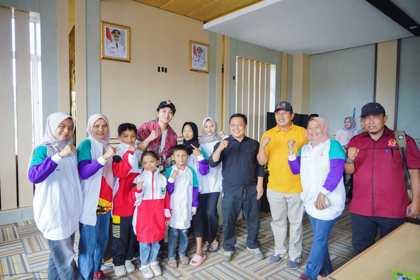 Bupati Dharmasraya Lepas Kontingen POPNAS XVII 2025