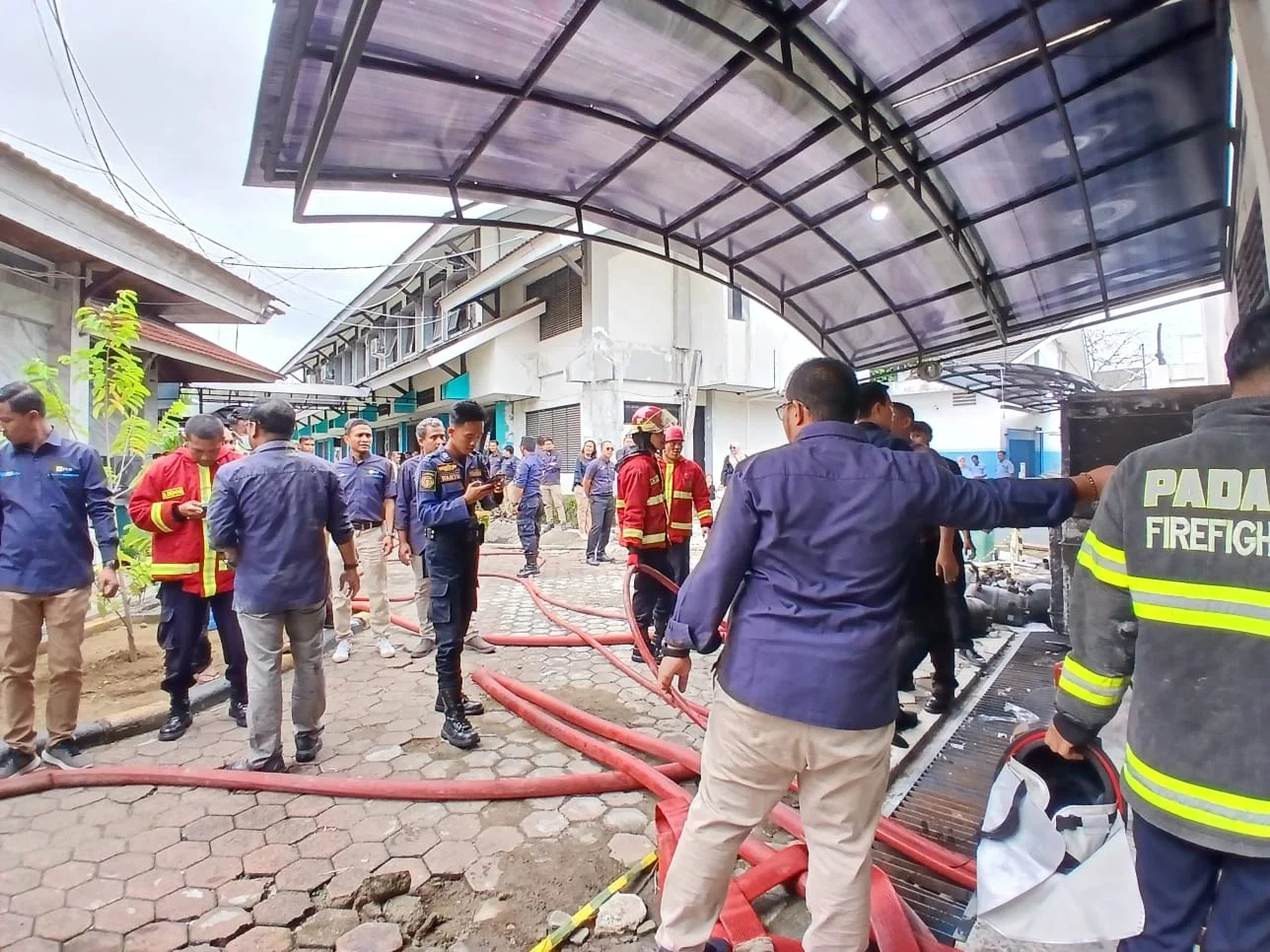 Gudang Arsip di Kantor PLN UID Sumbar Terbakar, Kerugian Capai Rp 20 Juta