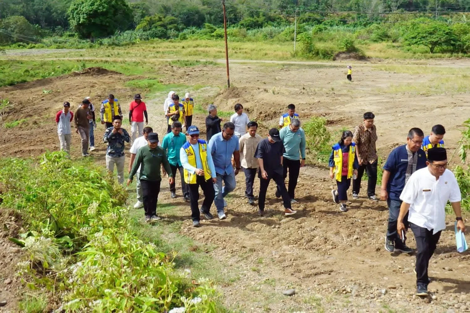 Proyek Sekolah Rakyat Rp200 Miliar Lebih Akan Dimulai, Tim Kementerian PU Kunjungi Dharmasraya