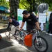Motor Listrik PNP Jadi Pusat Perhatian di CFD Padang: Energi Hijau dari Kampus untuk Masyarakat