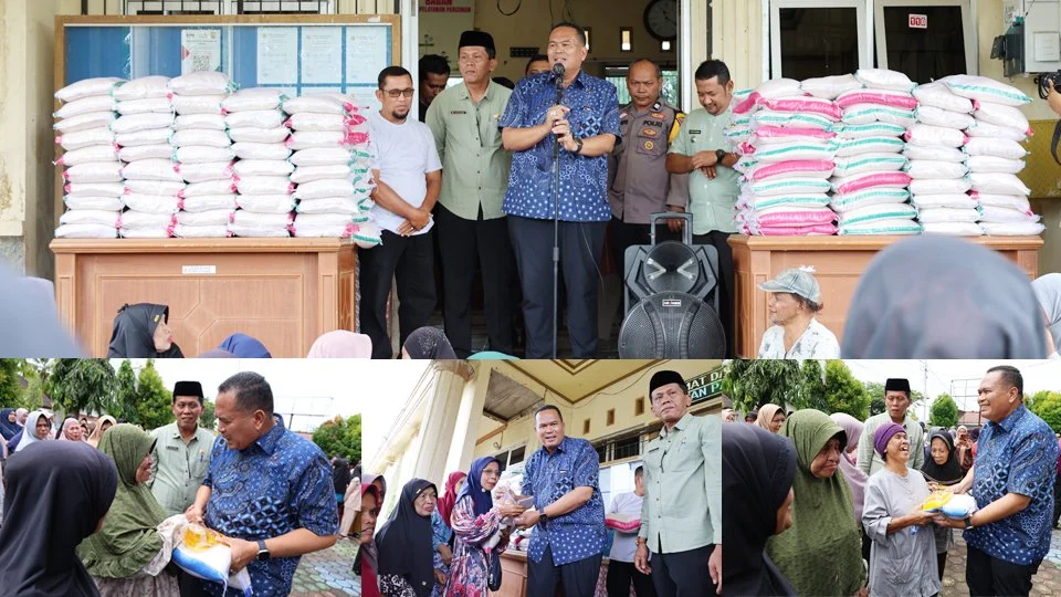 Pemko Pariaman Serahkan Bantuan untuk Warga Terdampak Banjir dan Keluarga Kurang Mampu